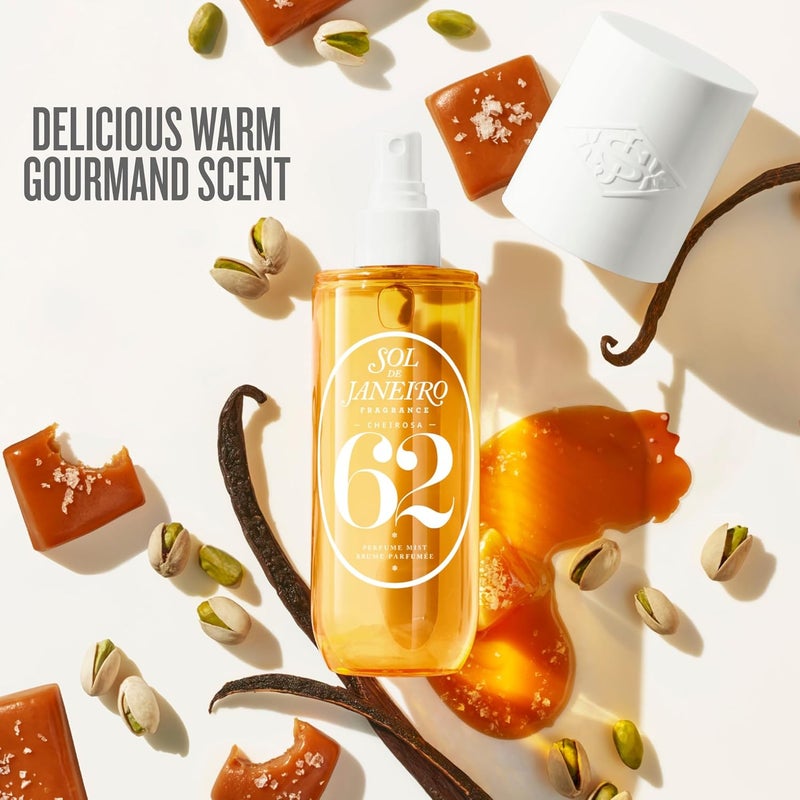 Sol de Janeiro رذاذ عطر الشعر والجسم SOL DE JANEIRO Cheirosa '62 90 مل/3.0 أونصة سائلة. - Image 2